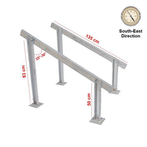 Loom Solar 2 Panel Stand (180 watts)